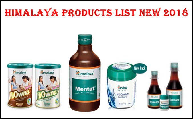 Himalaya All Products List 